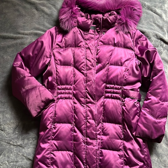 Utex Purple Winter Puffer Jacket - Picture 1 of 13
